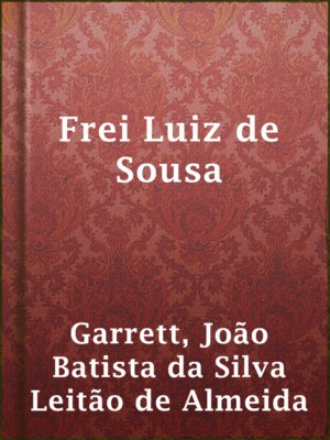 cover image of Frei Luiz de Sousa